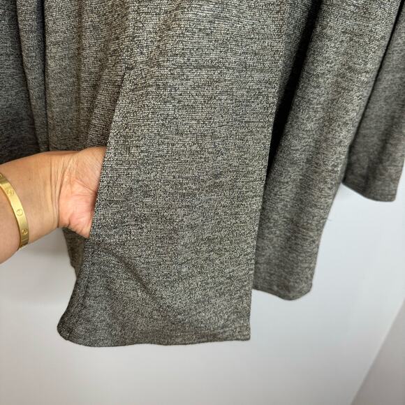 J.Jill Wearever Collection Open Front Cardigan Pockets With Long Sleeve Top Sz M - Picture 2 of 9